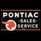 Panneau En émail En Porcelaine Pontiac 42x24 Pouces Double Face