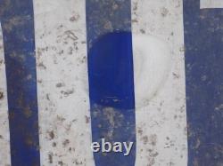 Panneau en métal double face auto vintage