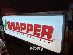 Panneau lumineux double face Snapper