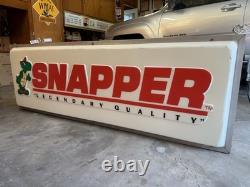 Panneau lumineux double face Snapper