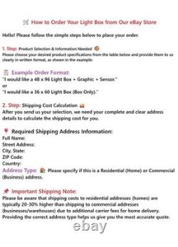 Panneau lumineux en aluminium extrudé double face, robuste, pour usage commercial en extérieur