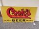 Panneau Mural En M&eacute;tal Double Face De La Bi&egrave;re Cook's Vintage Advertising 729-l