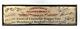 Panneau Publicitaire Double Face Pour Batte De Baseball Hillerich & Bradsby De Style Antique