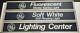 Panneaux Publicitaires Vintage Ge Lighting Double Face 48 X 7