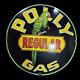 Plaque En émail Porcelaine Polly Regular Gas 30x30 Pouces Double Face