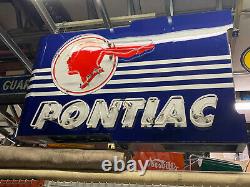 Pontiac Ph-21 6ft Double Face Pontiac Neon Approuvé Concessionnaire Signe Nouveau