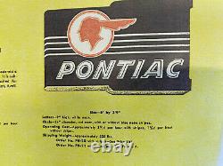 Pontiac Ph-21 6ft Double Face Pontiac Neon Approuvé Concessionnaire Signe Nouveau