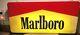 Rare Charming 1995 Marlboro Electric Fluorescent Light Signal Double Sided 28x12