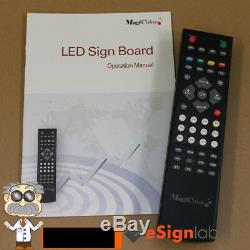 Rgy 53 X 19 Recto-verso Programmable Led Sign Affichage Scrolling Message