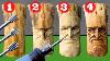 Sculpture En Bois Dremel : Comment Sculpter Un Visage Dans Le Bois Avec Un Outil Rotatif, Tutoriel &eacute;tape Par &eacute;tape.