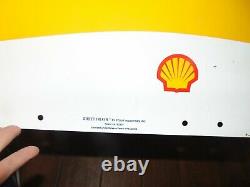 Shell Aeroshell Oil Aviation Panneaux D'étain Double Face Secteurs De La Publicité Stout