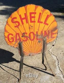 Shell Essence Porcelaine Signe Support Double Face Clam Shell Oil Automotive