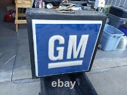 Signe De Concessionnaire General Motors (à Double Face)