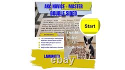 Signes de Rallye AKC Double Face Novice Maître