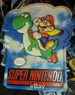 Super Mario World Affichage Snes Double Face Magasin Magasin