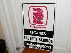 Vintage Tecumseh Engines Factory Service Transmissions Double Sided Flange Signe